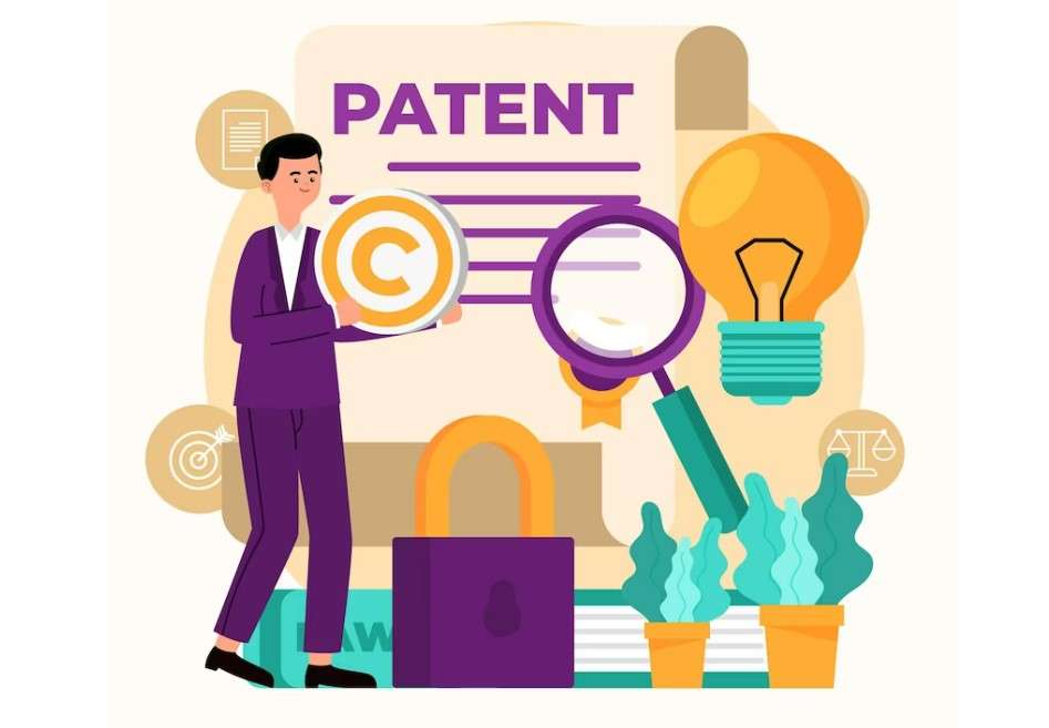 Patent copyright - white collar professional