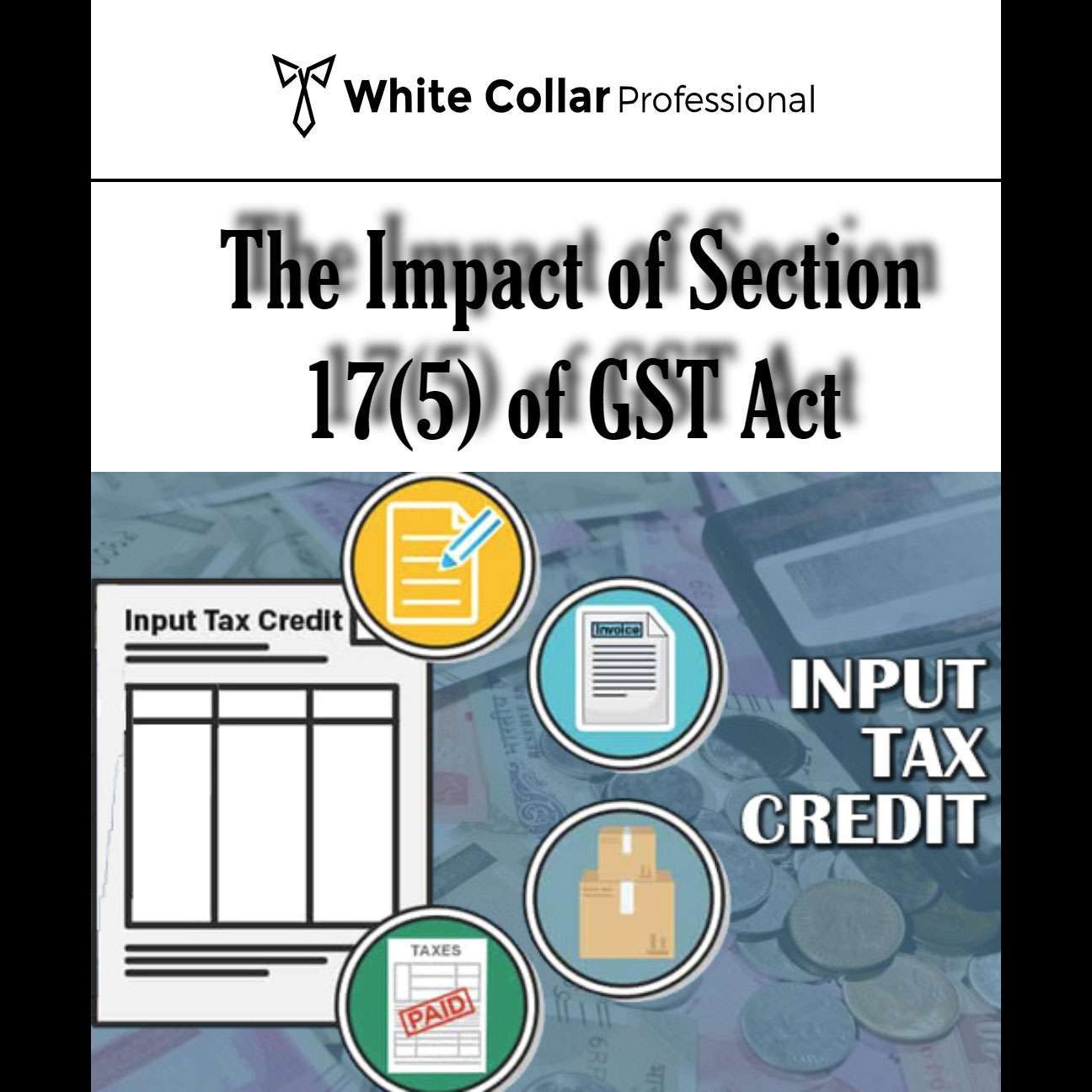 Impact of Blocked ITC on Industries